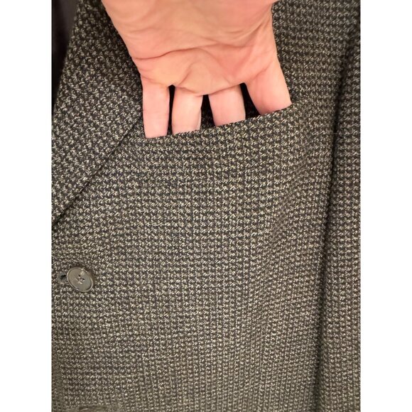 Hart Schaffner Marx Proffitts Harris Tweed 40R Wool Blazer Jacket Houndstooth - Picture 13 of 16